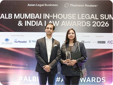 Aquilaw representatives at the ALB India Law Awards