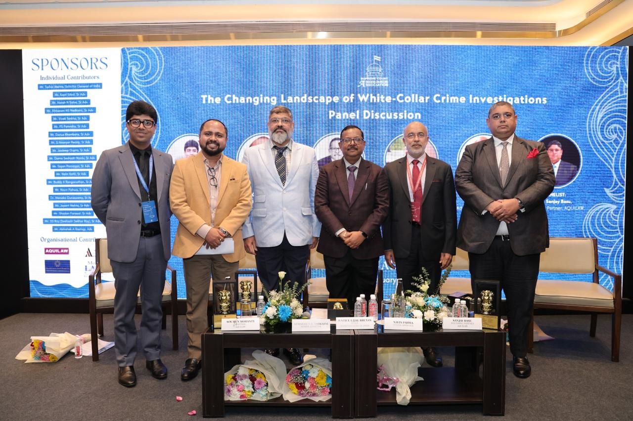 AQUILAW was a proud stakeholder at the 2nd SCAORA International Legal Conference 2026 held between January 24-25, 2026 at Goa, a significant gathering of the Bench, Bar, and legal fraternity to discuss the changing dimensions of law and justice.