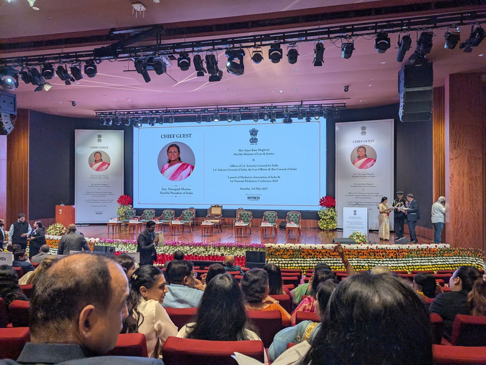 Our Partners represented AQUILAW at this prestigious event. The conference was graced by the presence of the Hon'ble President of India, Smt. Droupadi Murmu, and the Hon'ble Chief Justice of India, Justice Sanjiv Khanna