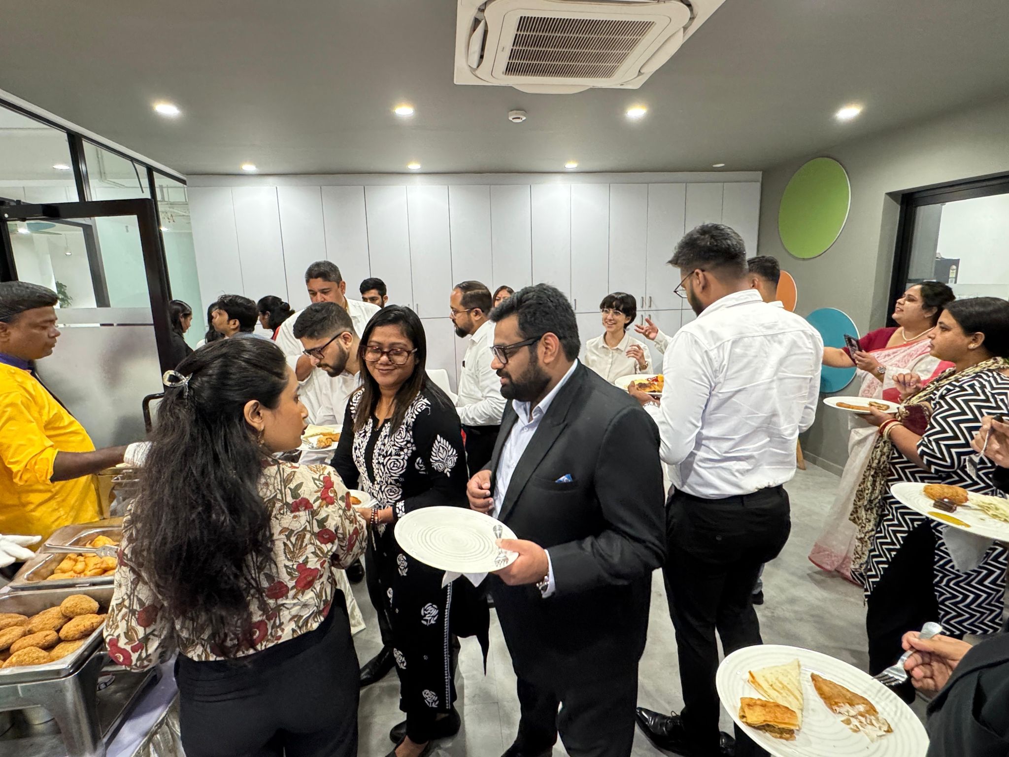 AQUILAW celebrated Durga Pujo with Bengali treats, festive décor, and the "dhak". Wishing everyone a powerful Durga Pujo and Navratri!