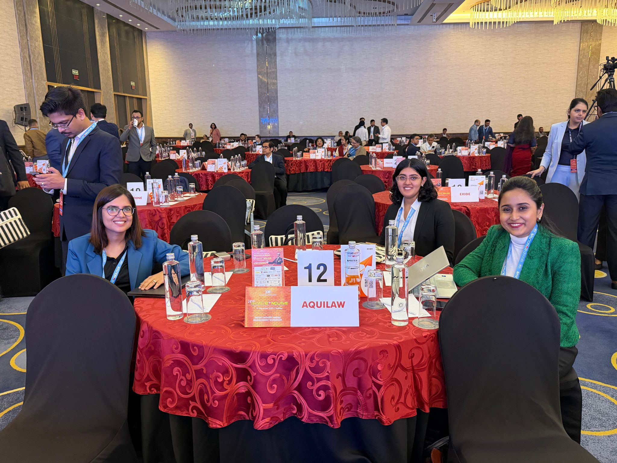 AQUILAW team joined the 24th CII Brand Conclave on How AI Creates Value for Businesses & Brands, featuring a masterclass by global brand strategist Dr. Erich Joachimsthaler Ph.D.