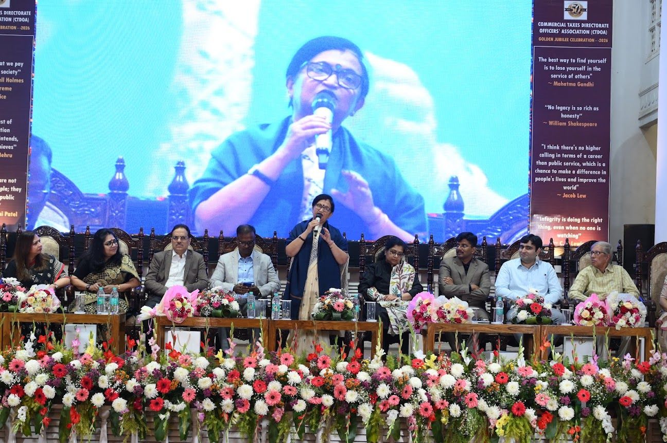 AQUILAW was honoured to be part of the Golden Jubilee Celebrations of the Commercial Taxes Directorate Officers' Association (Kolkata, West Bengal), bringing together senior officers and experts to discuss tax governance and the future of GST.