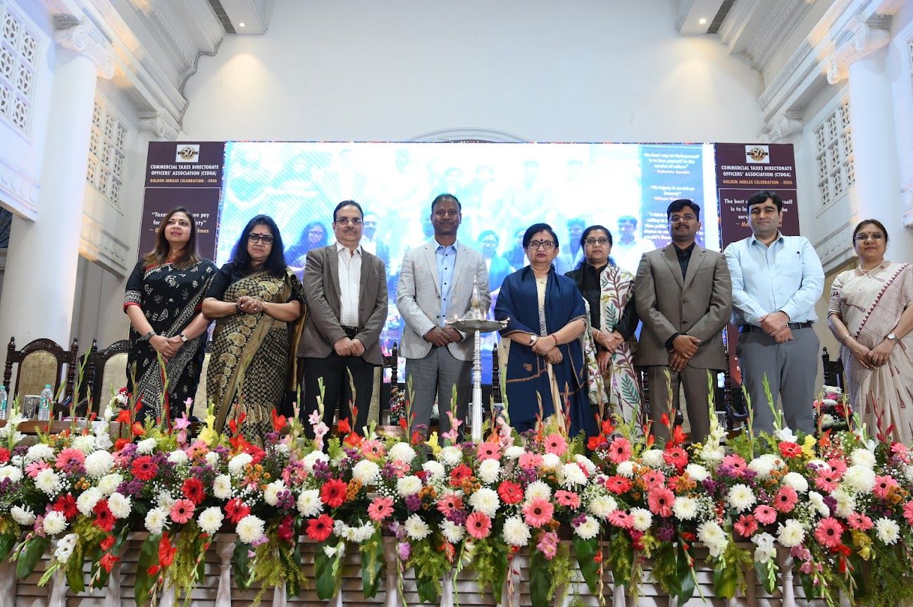 AQUILAW was honoured to be part of the Golden Jubilee Celebrations of the Commercial Taxes Directorate Officers' Association (Kolkata, West Bengal), bringing together senior officers and experts to discuss tax governance and the future of GST.