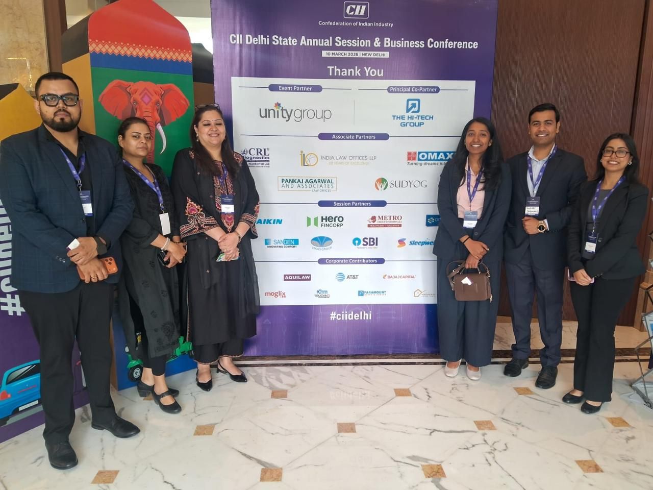 AQUILAW, attended the CII Delhi State Annual Session 2026 at Shangri-La Eros, New Delhi on 10th March.
